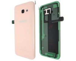 Akkufedél Samsung Galaxy A5 (2017) SM-A520F hátlap GH82-13638D rózsaszín